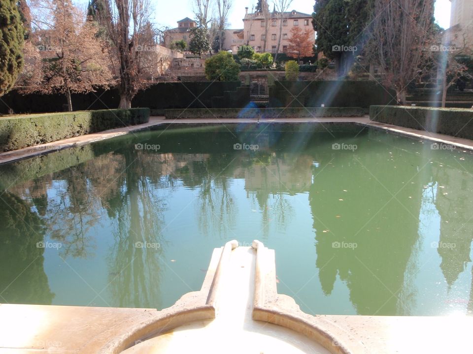 Water, River, Reflection, Park, Pool