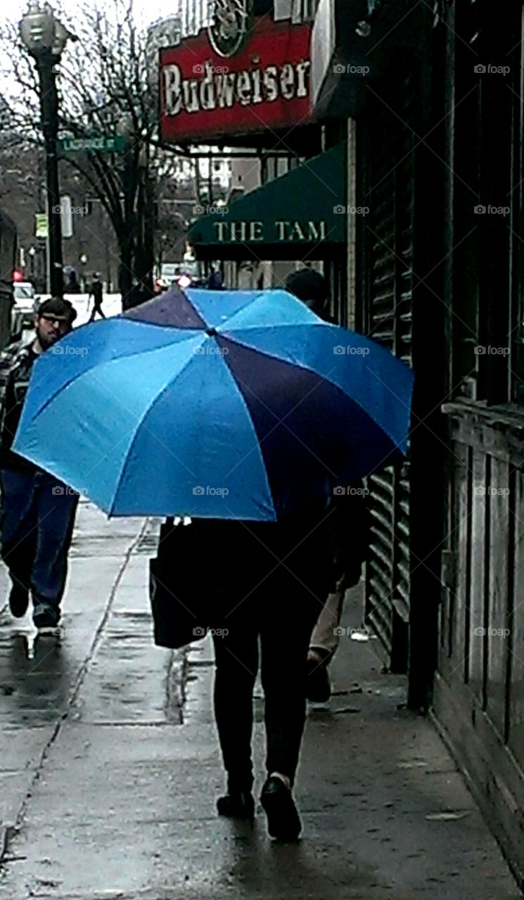 Blue Umbrella