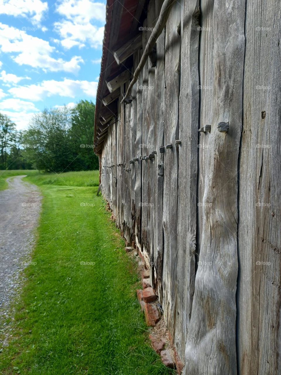 Side of an Old Barn