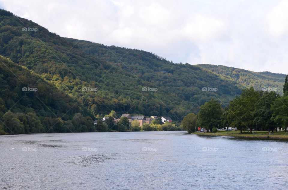 river germany valley moselle by carlanders