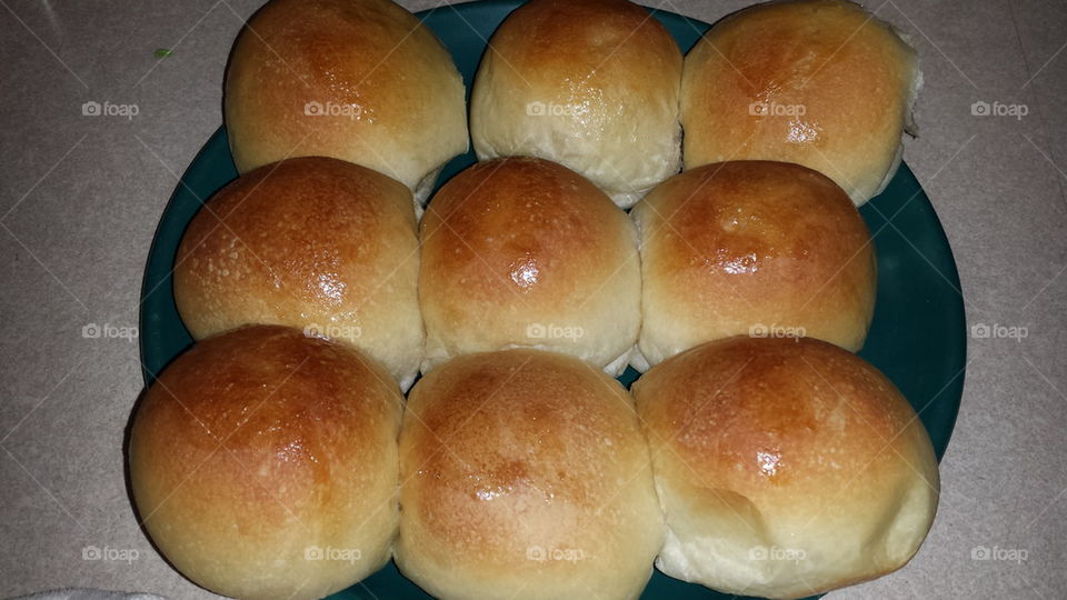 Fresh baked rolls