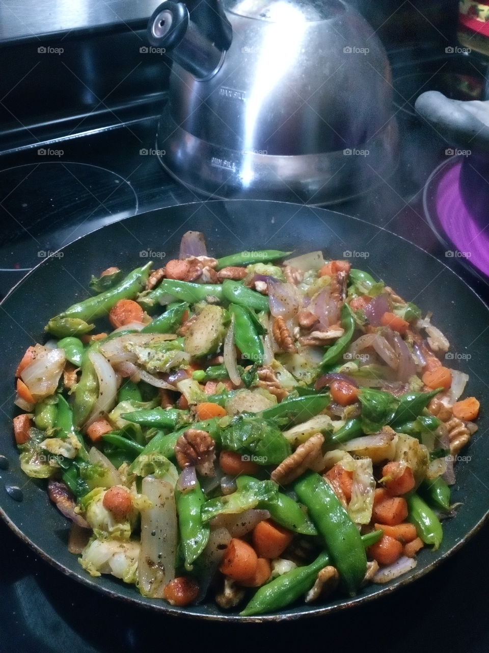 Food, Pan, No Person, Vegetable, Cooking
