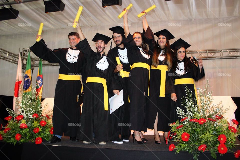 We are all proud of ourselves, because the journey was hard and now we made it happens!!! 