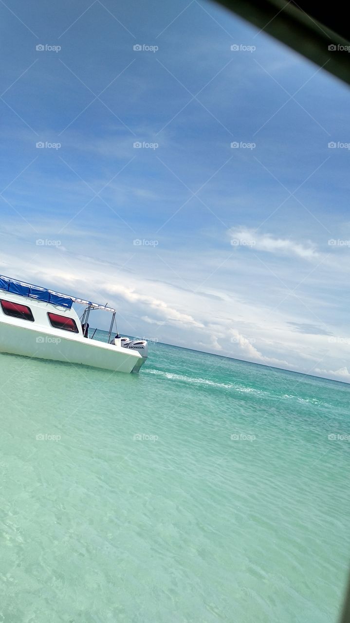 Ocean and sky are the perfect combination