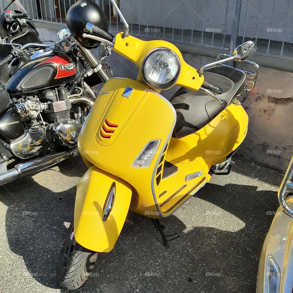 motorcycles and scooters