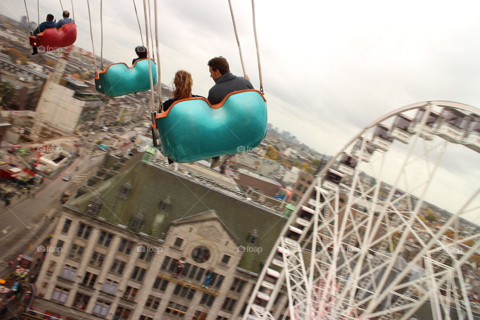 Taken from Amsterdam pop-up amusement park