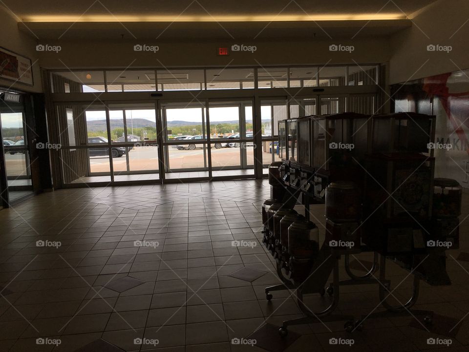 The mall has a great view!