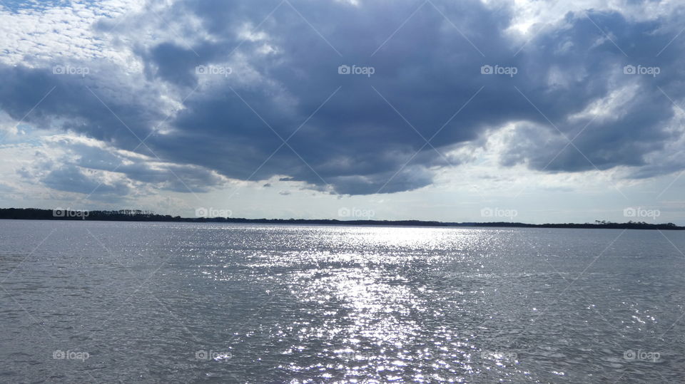 glitter on the water Amelia Island