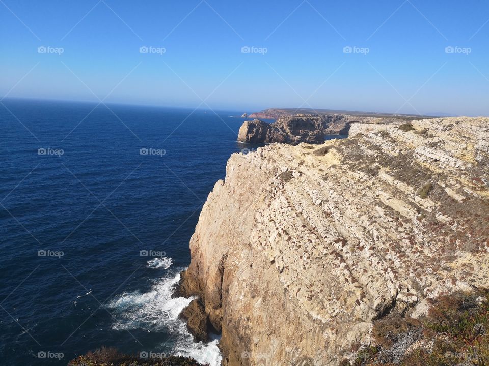 Cliff in Portugal