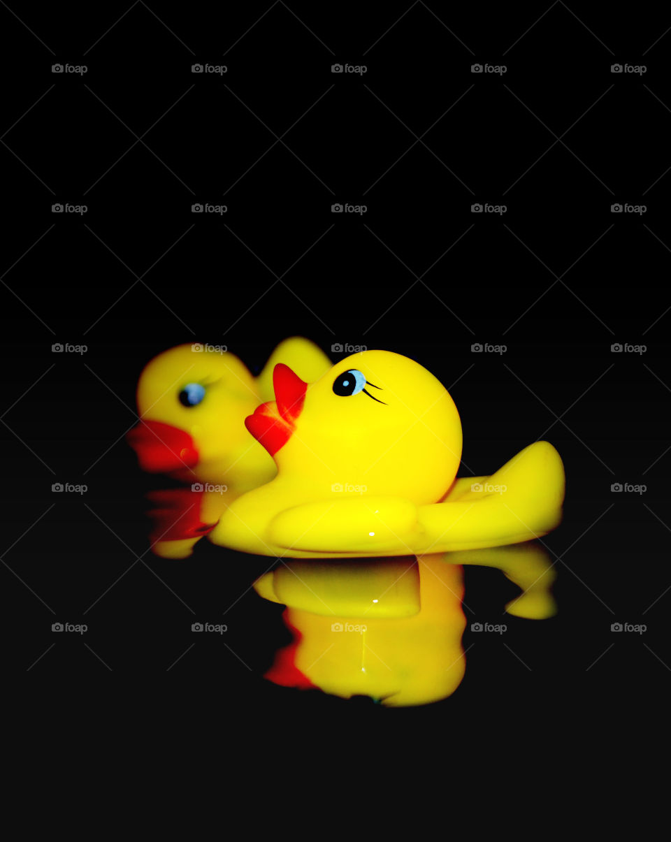 Toys duck yellow. duck separated from their families