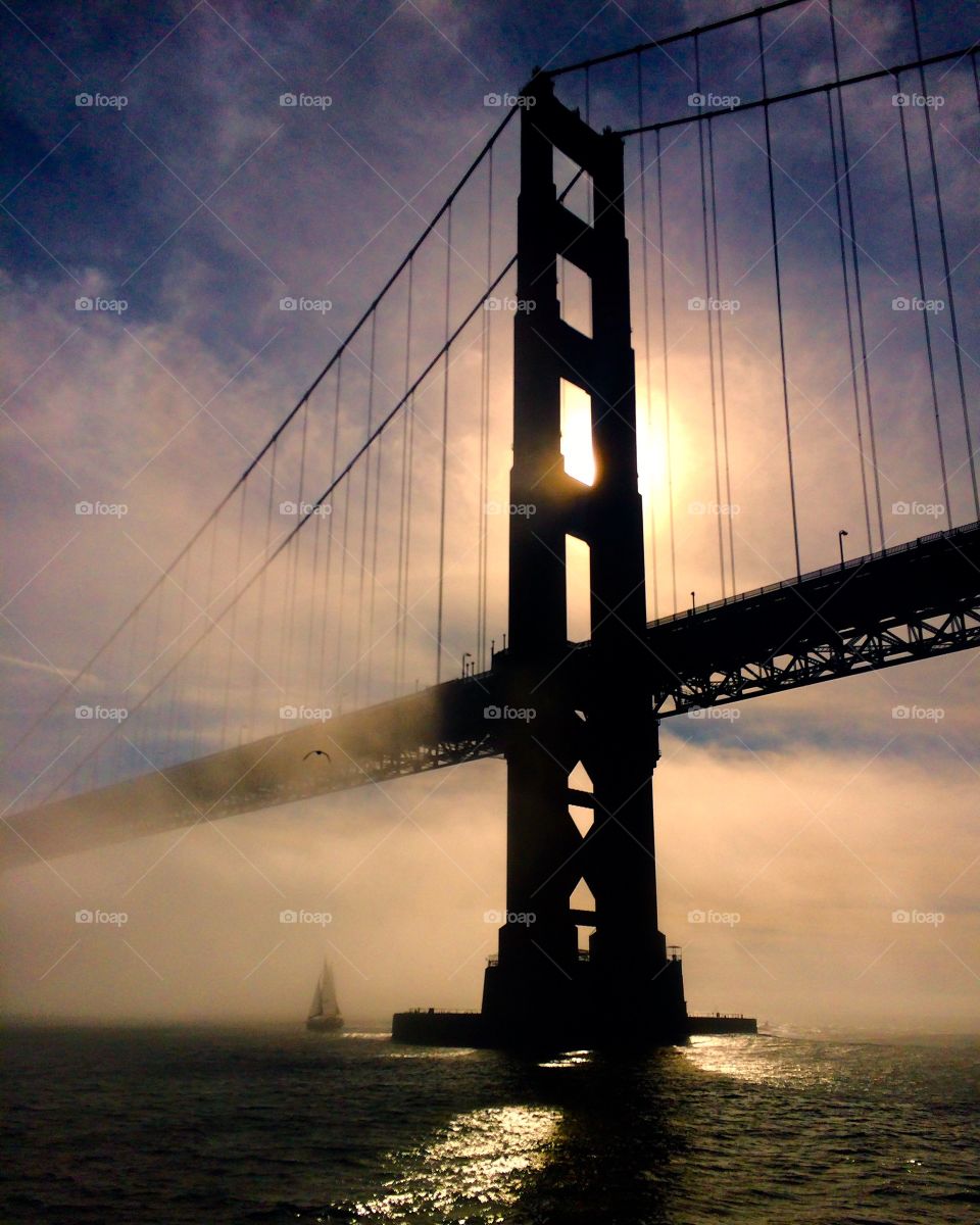 Golden Gate Bridge. San Francisco 