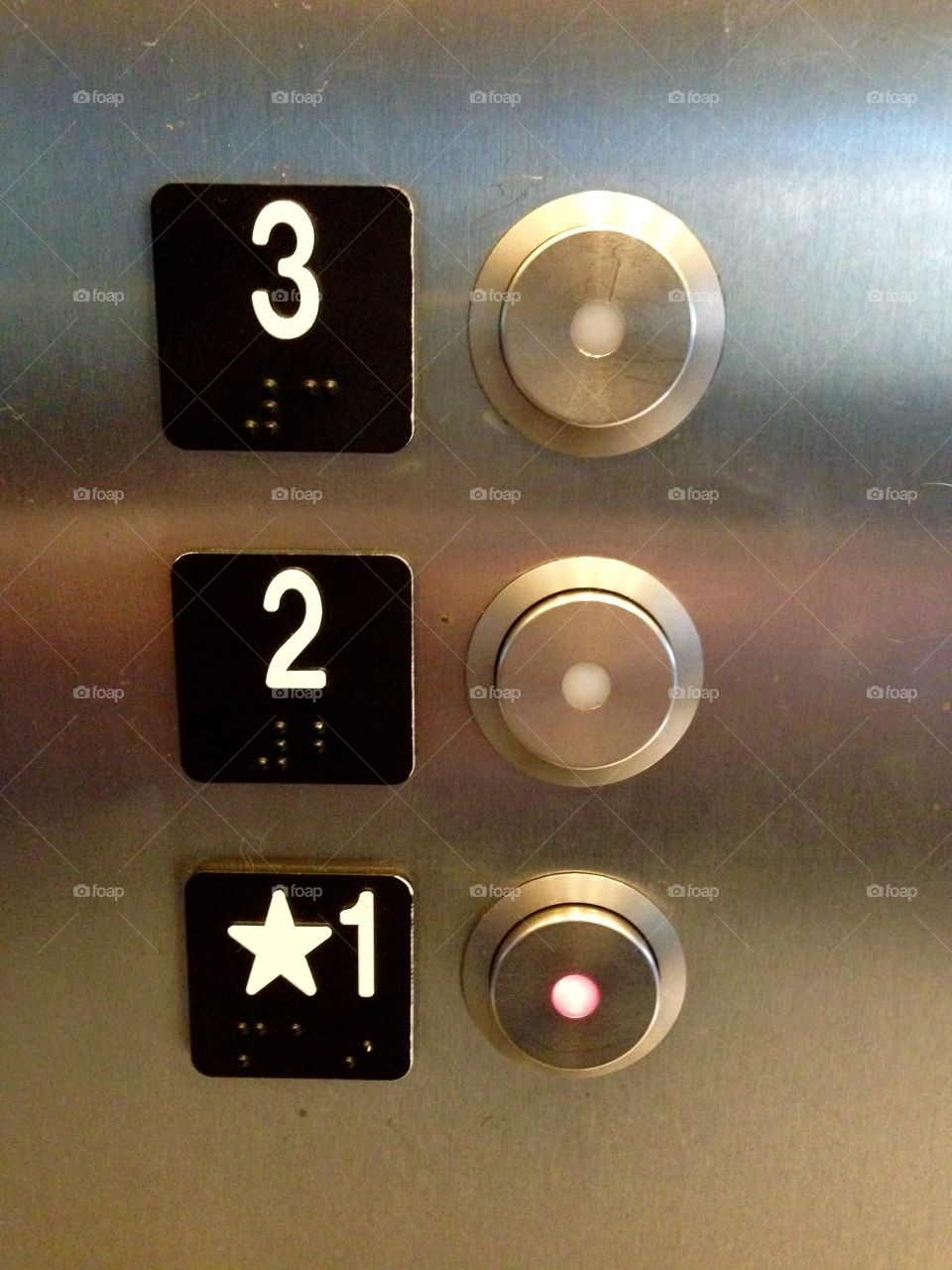 Elevator buttons 