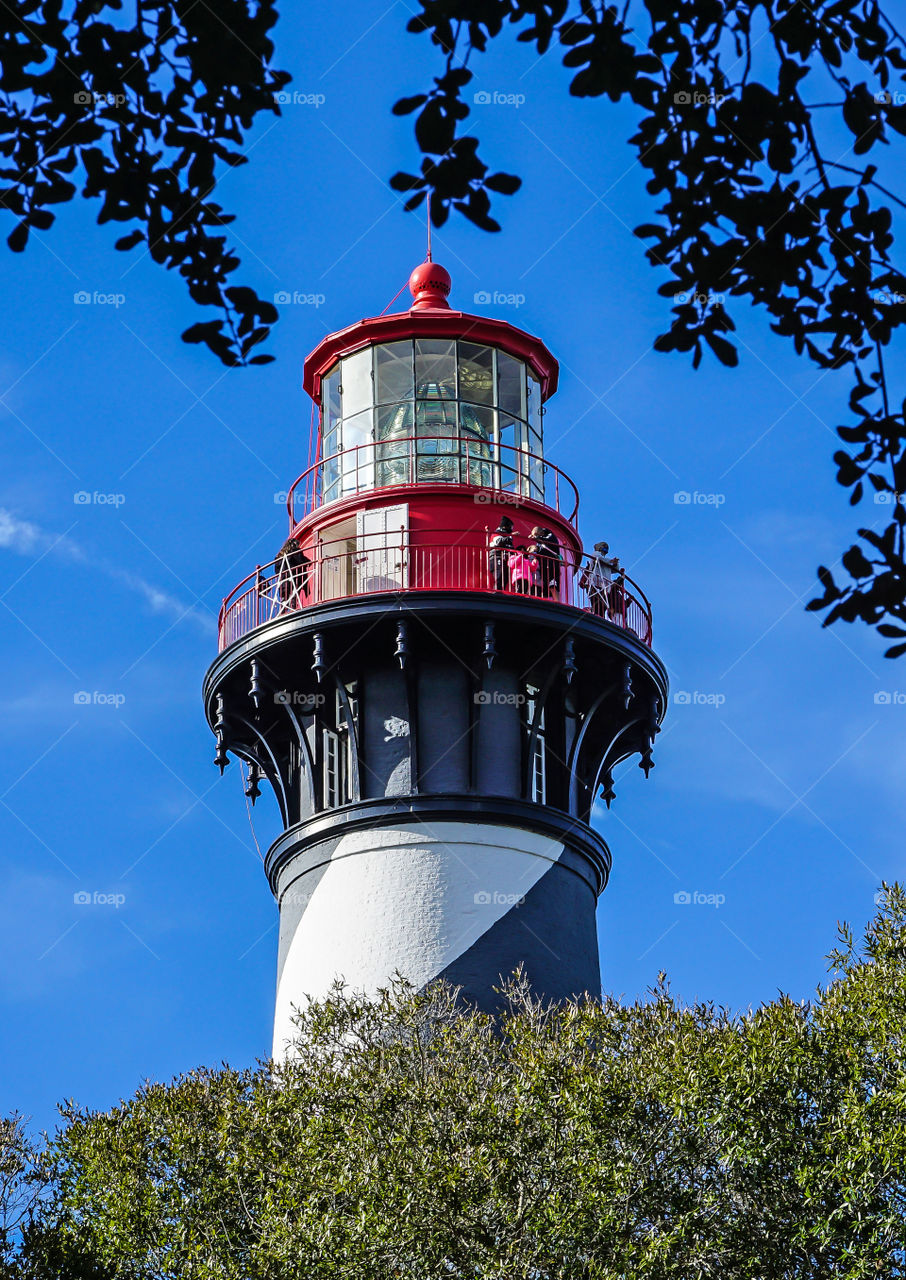 Top of Lighthouse with color Black