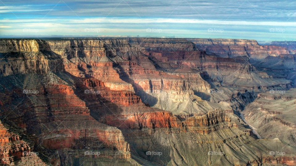 Rock formation at Grand Canyon