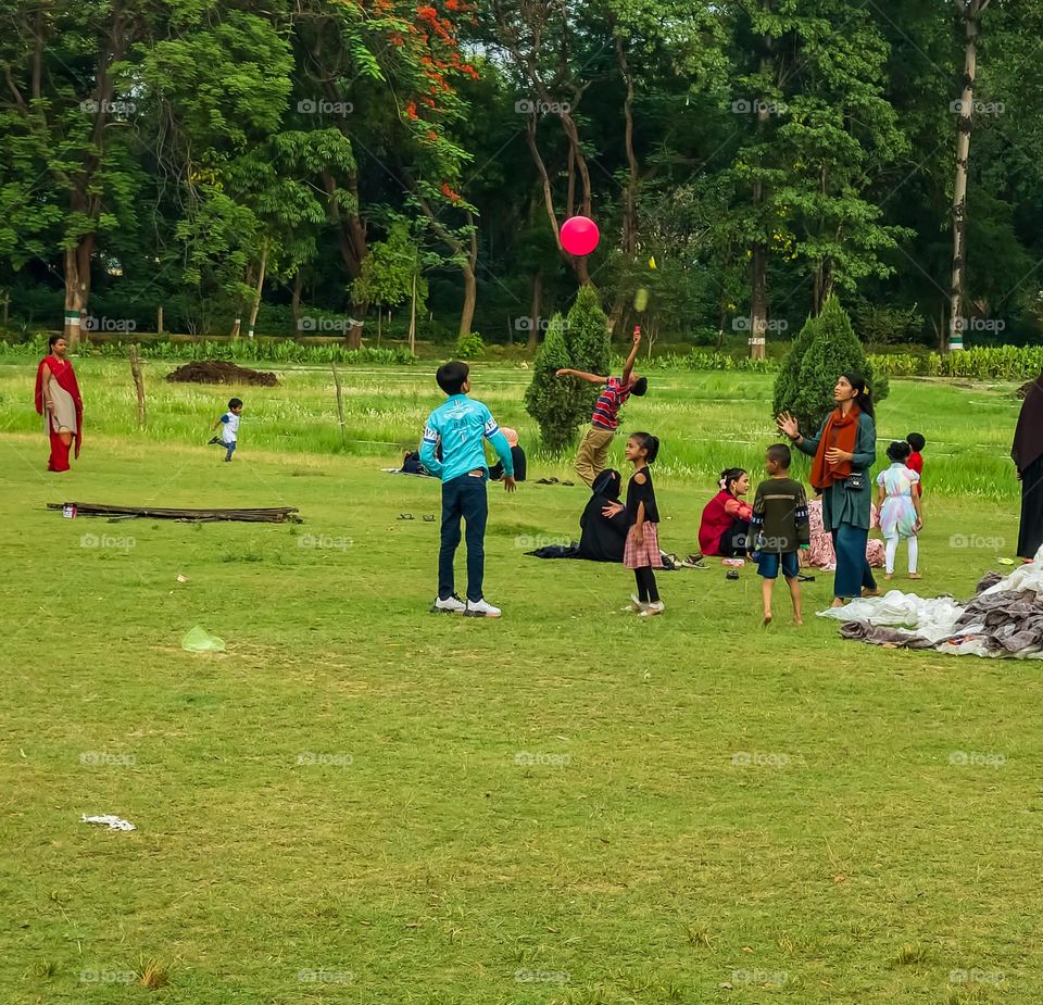 Picnic in the park