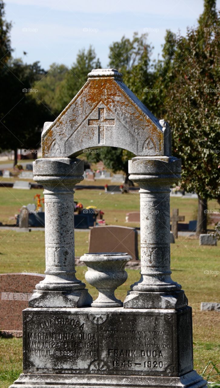 Headstone