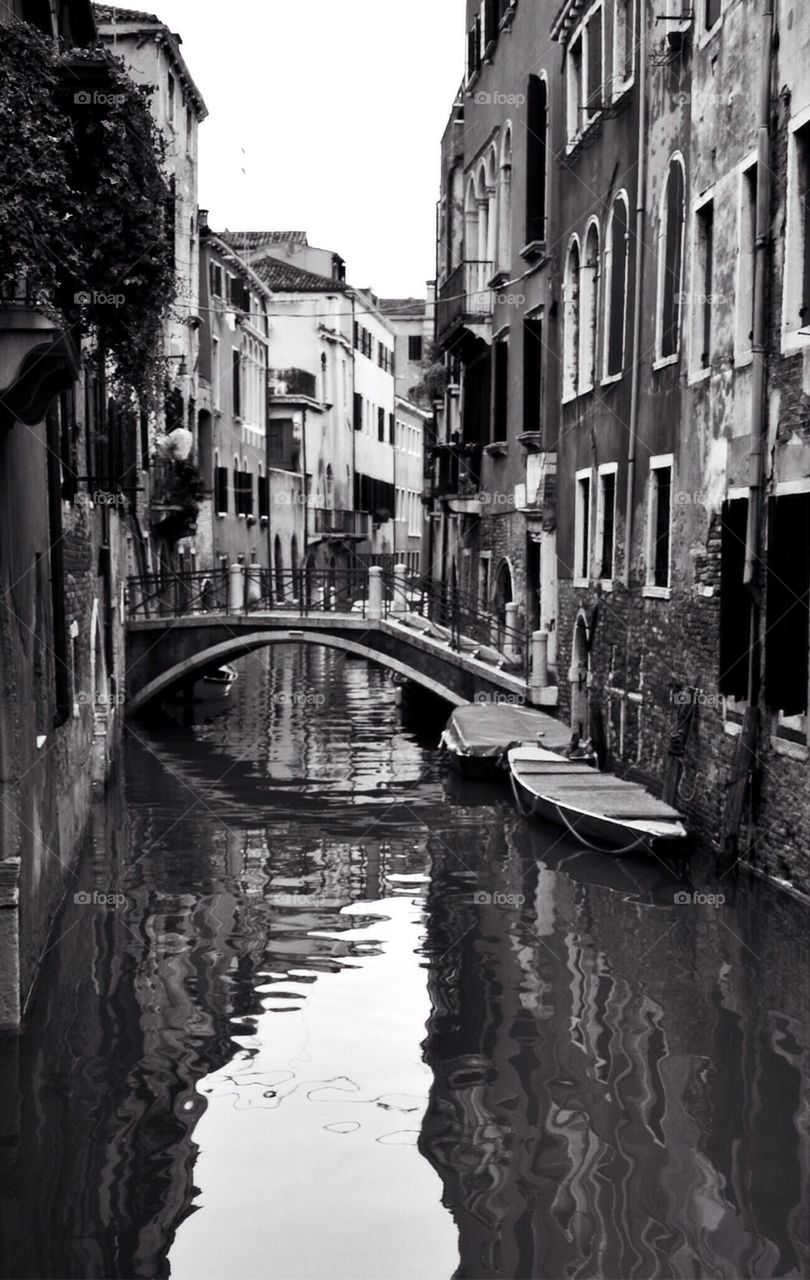 Venice, black and white