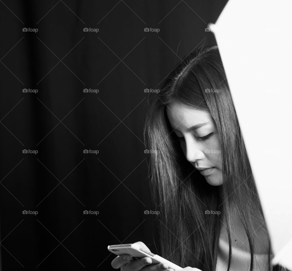 Chatting with someone 