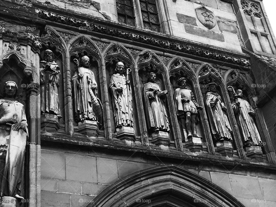 Church sculptures Leicester 
