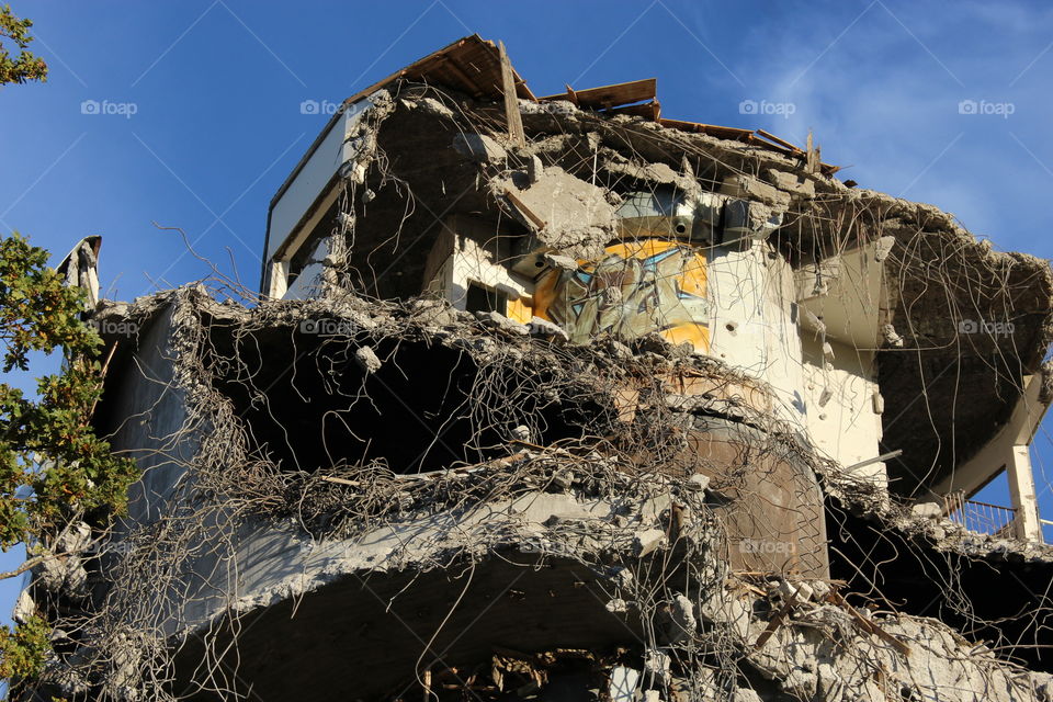 Watertower; there was once a café at the top