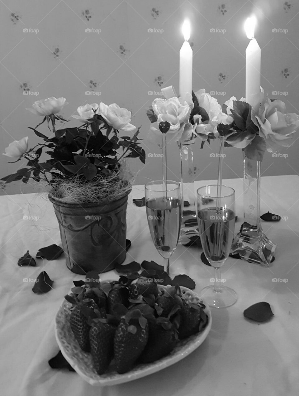 Black and White decoration