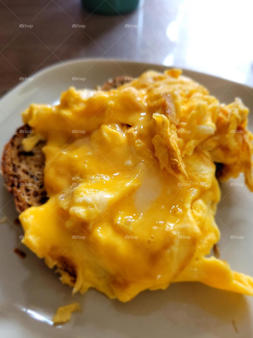 homemade egg toast