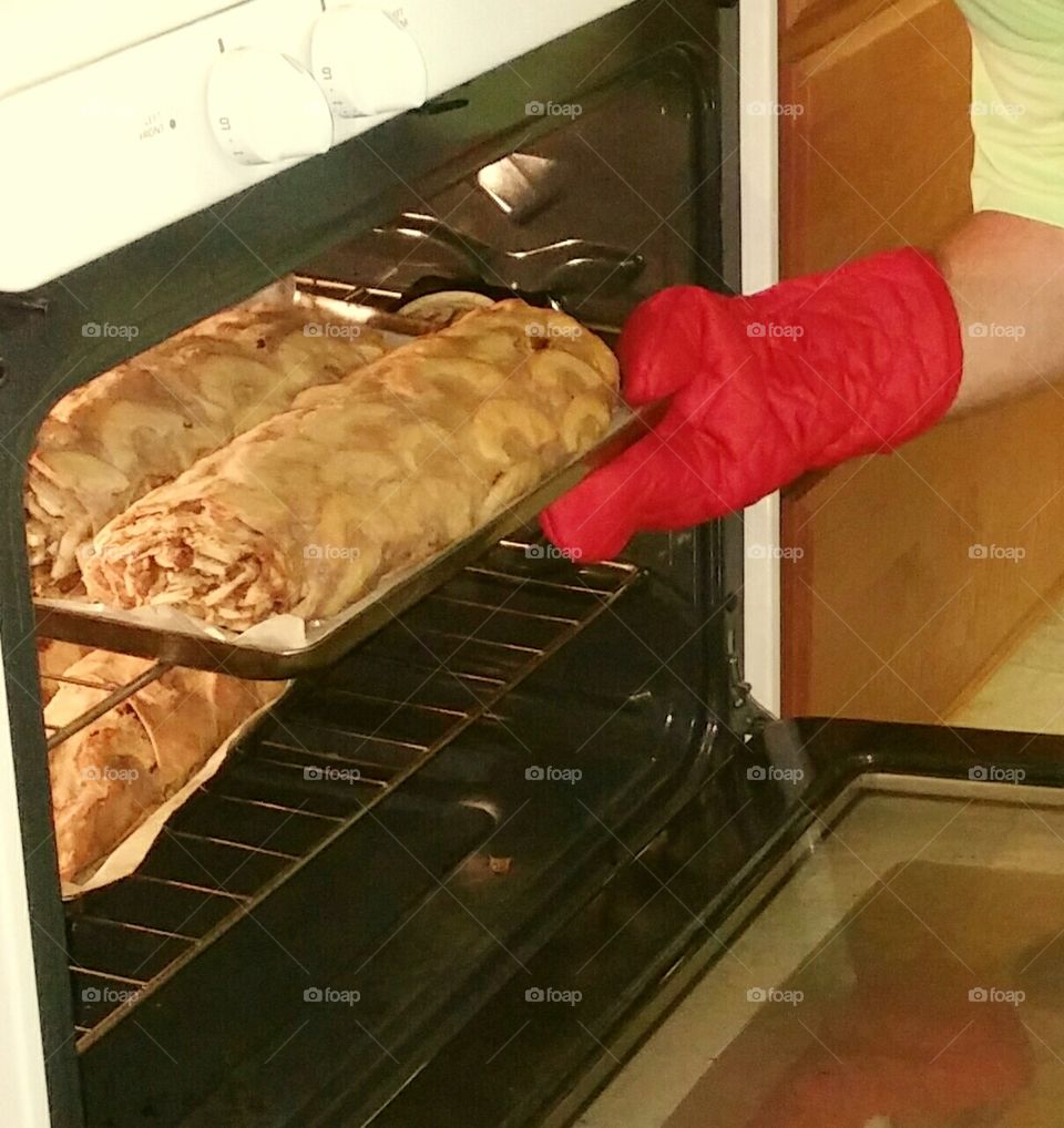 Homemade Apple Strudel