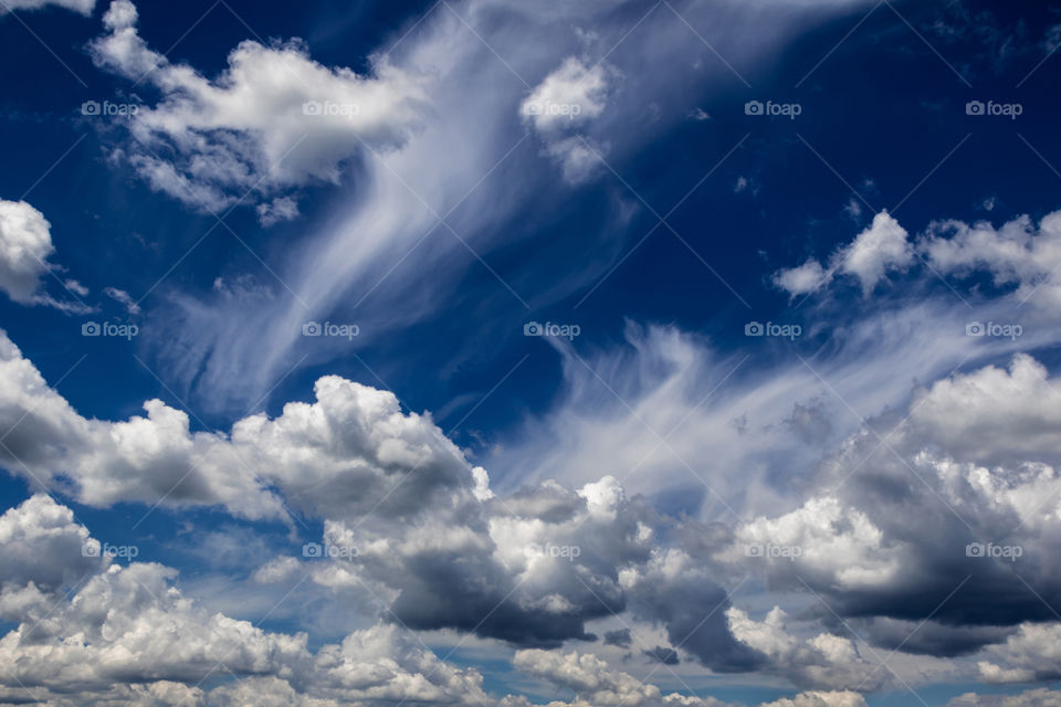 Background of cloudy sky