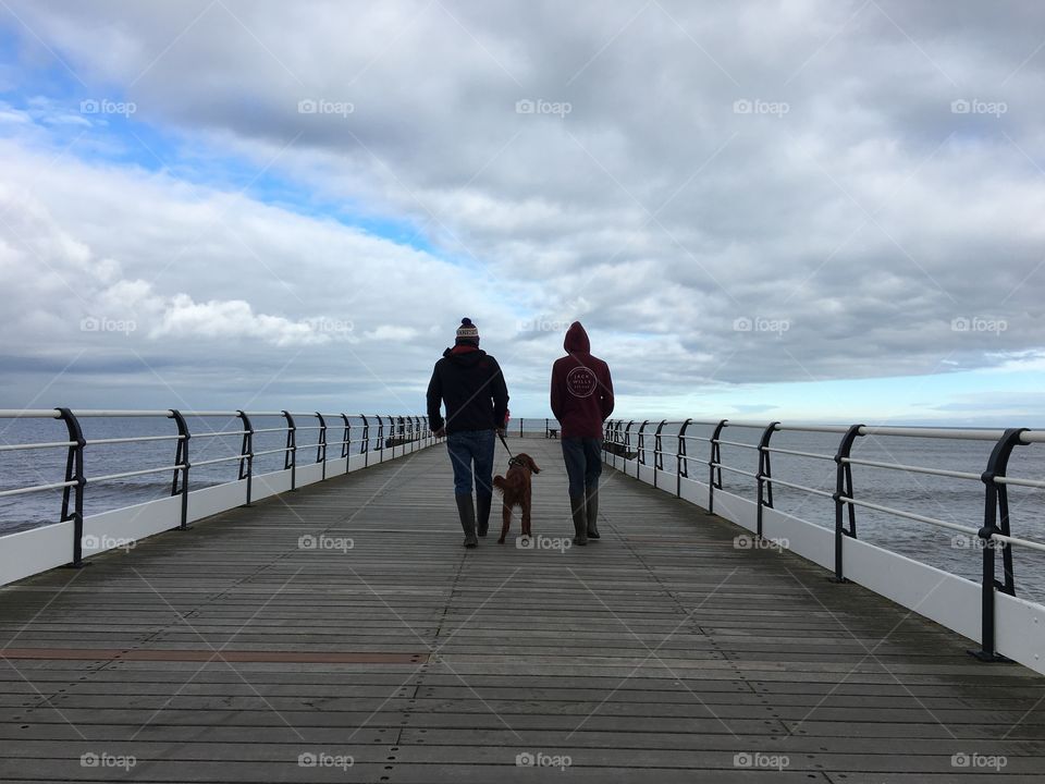 Take a walk on the pier 