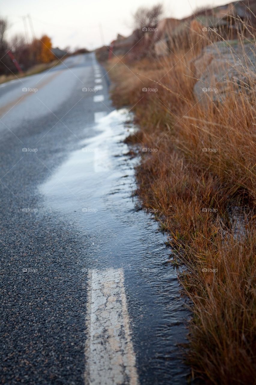 Water on Road