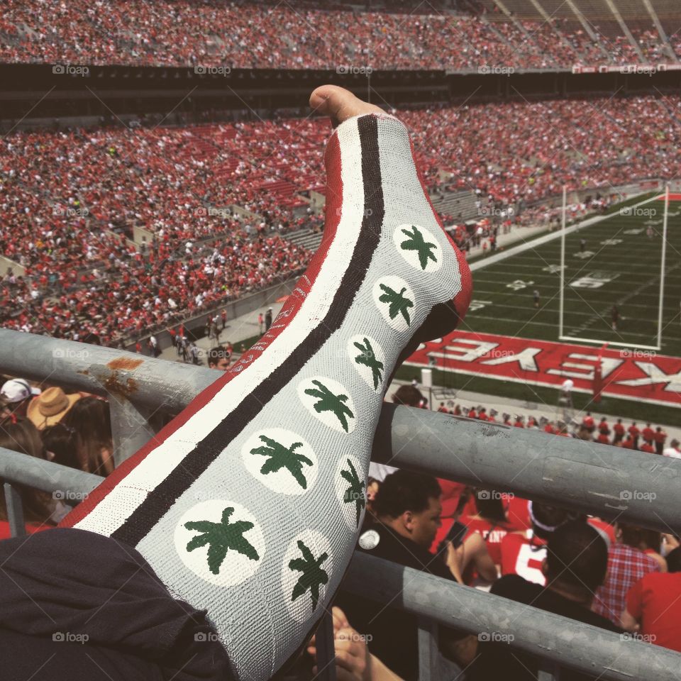 Breaking the leg with Buckeye Pride