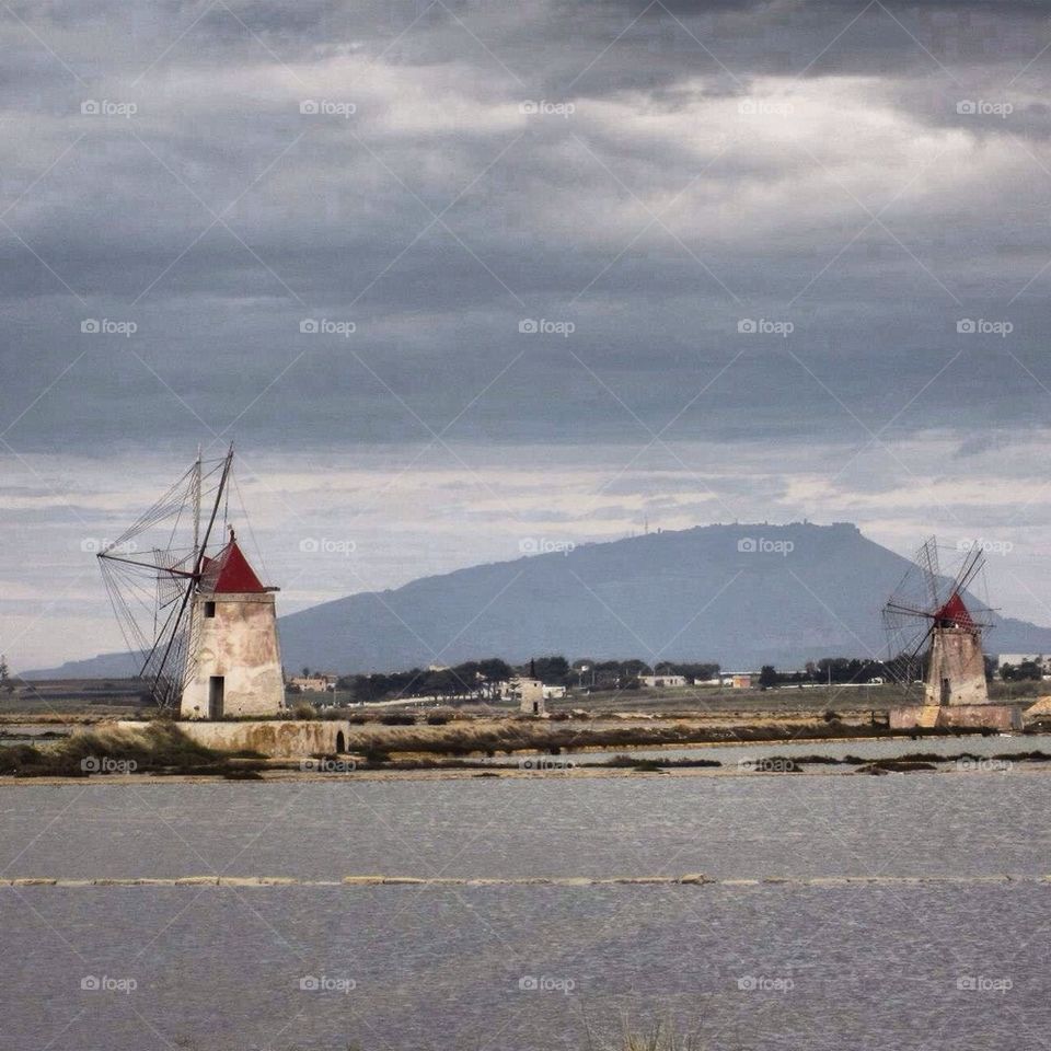 Wind Mills Sicily 