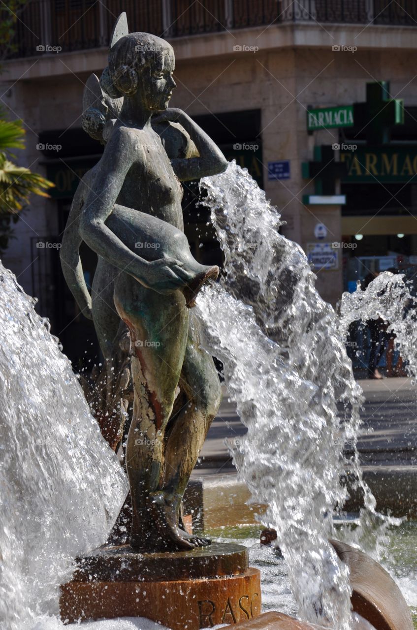 Valencia fountain 