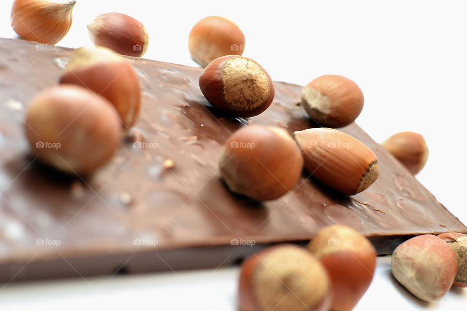 chocolate and hazelnut
