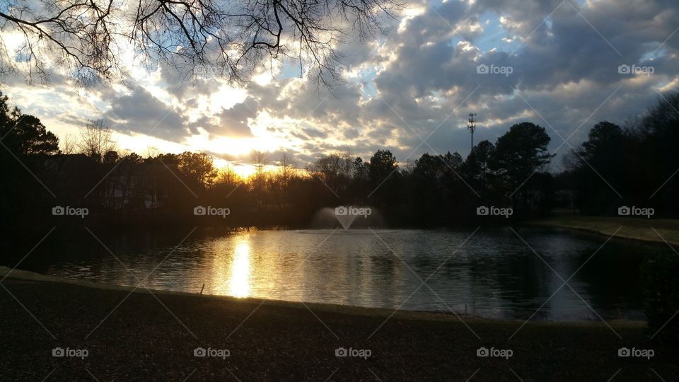 The sun sets on an awesome day!