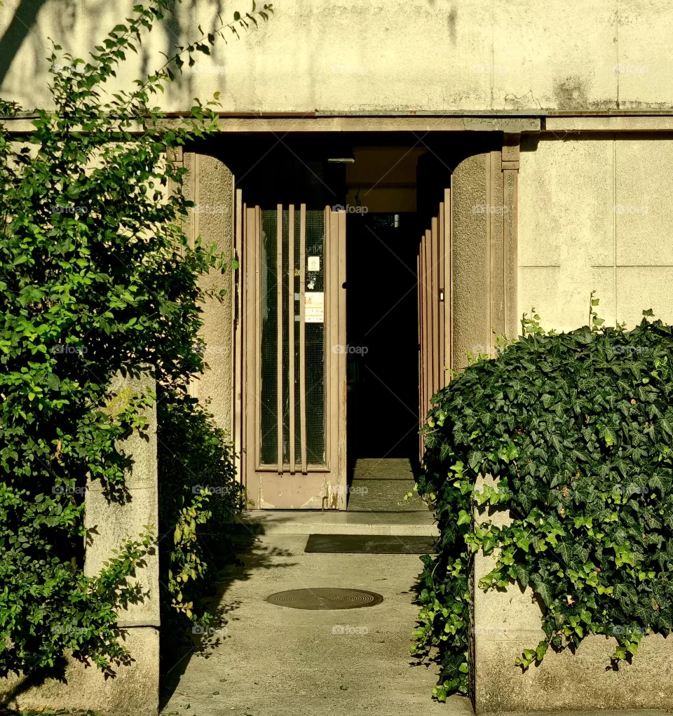 entrance