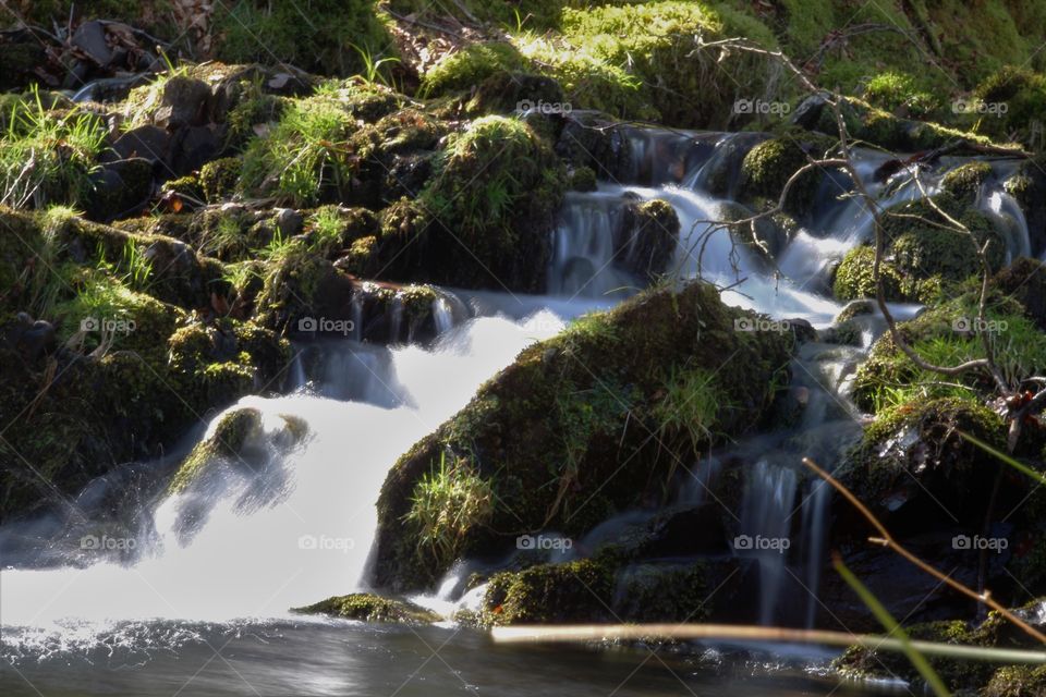 Exmoor waterfall