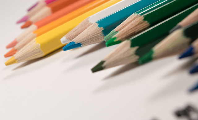 penciled
