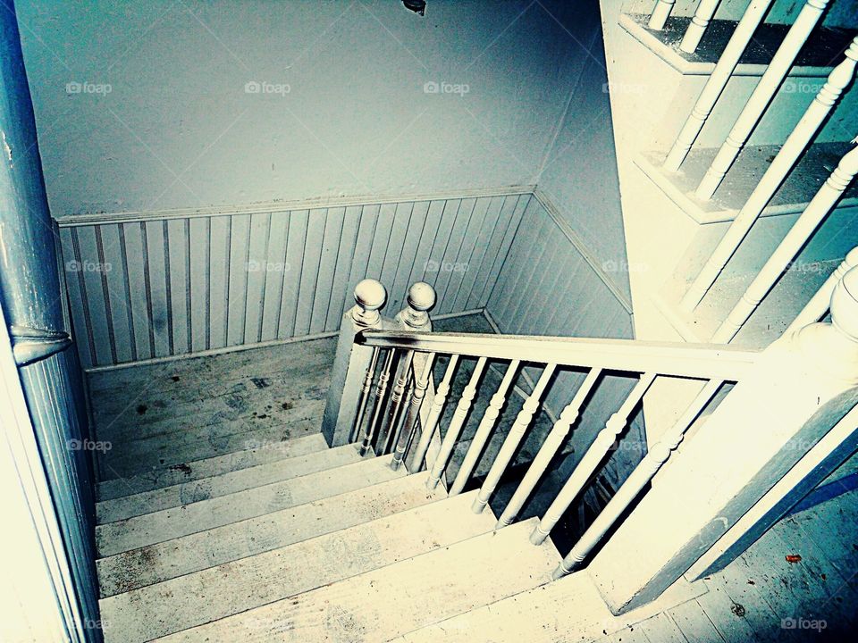 Old abandoned stairways