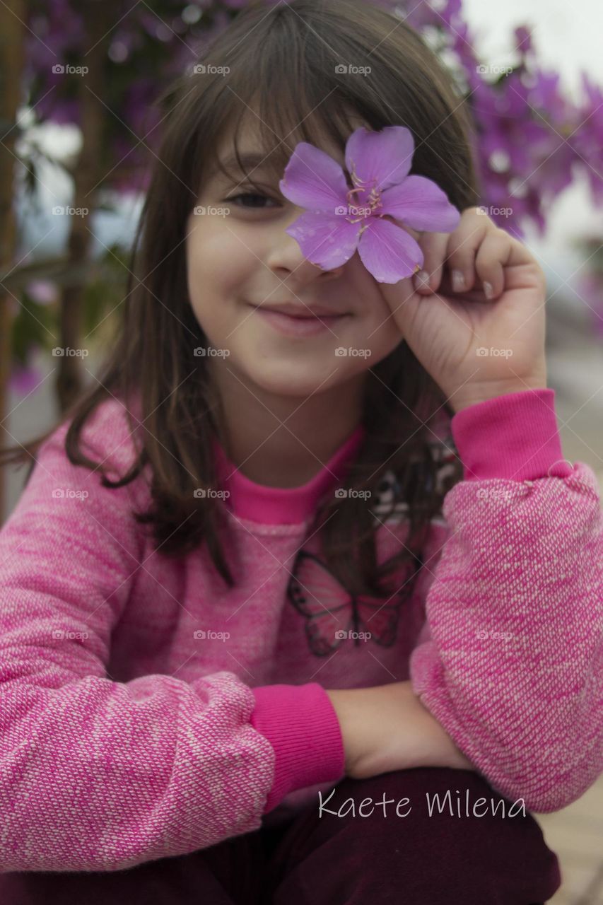 Flowers smile