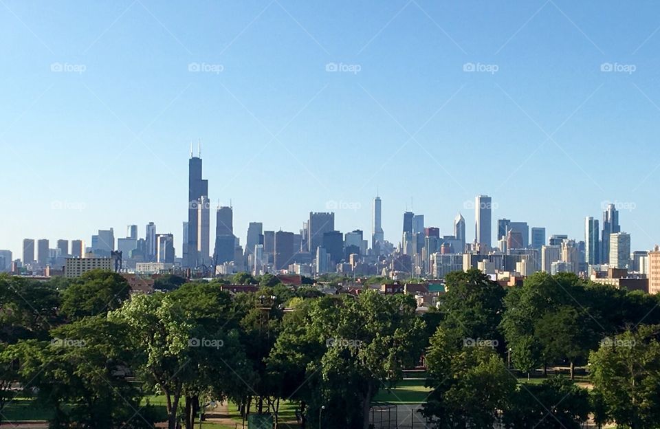 Chicago skyline 