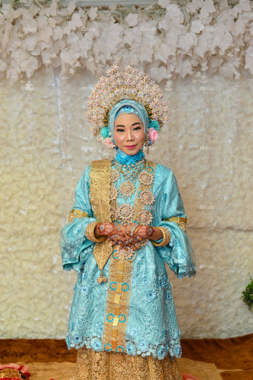 Indonesian traditional Muslim clothing