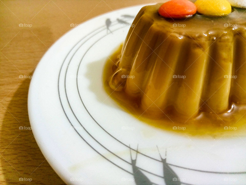 caramel pudding
