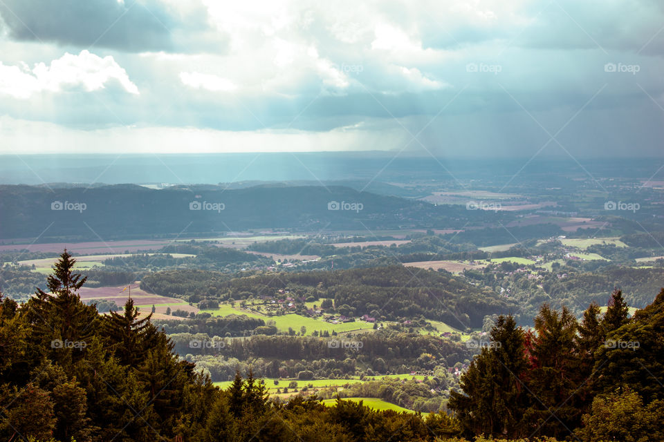 view from Kozakov hill No. 1