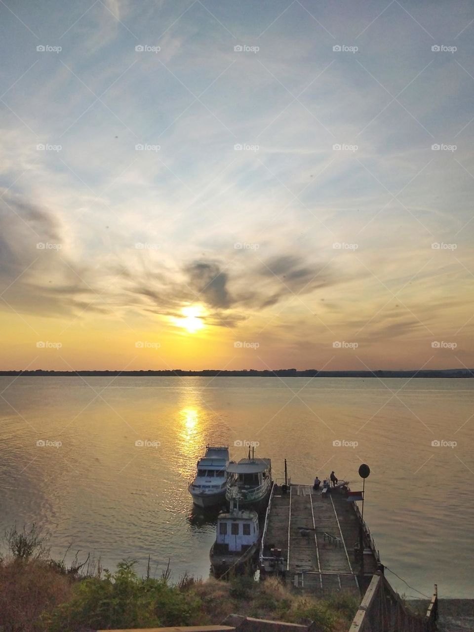 Sunset photo - beautiful sky