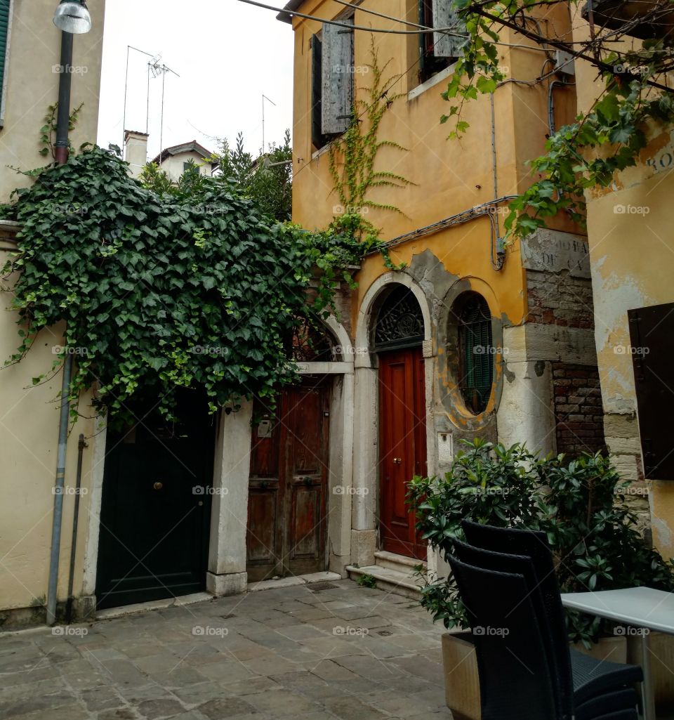 Doors in the Courtyard