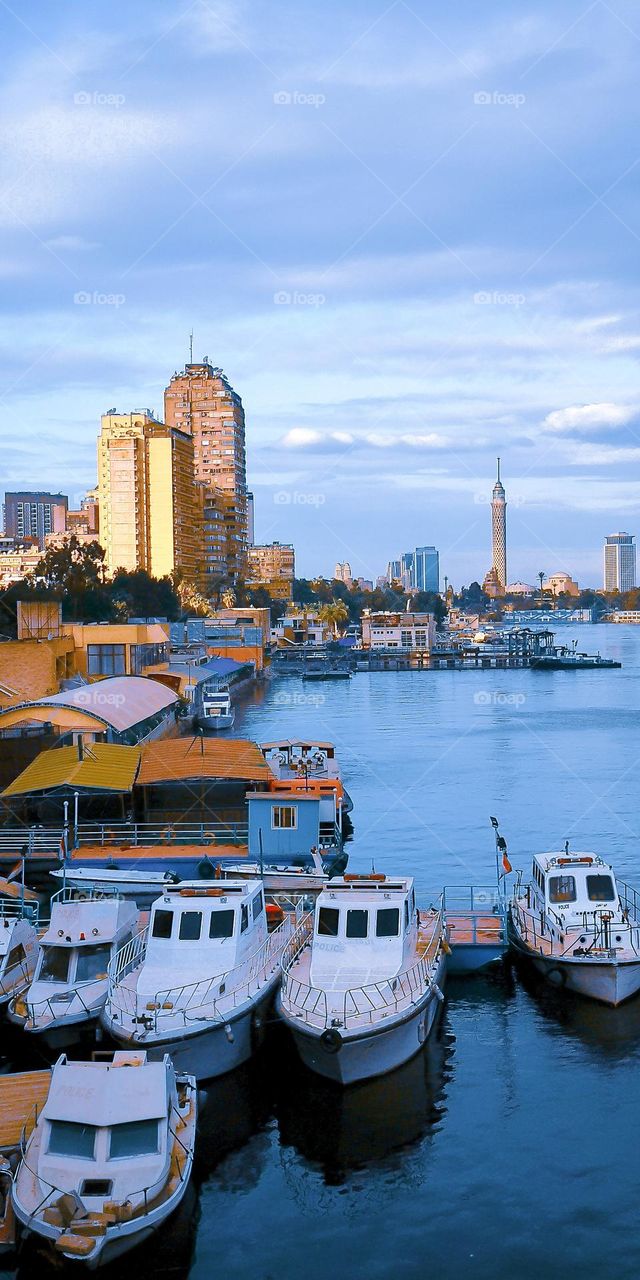Nile river in Cairo