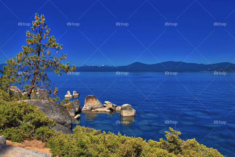 Lake Tahoe east shore
