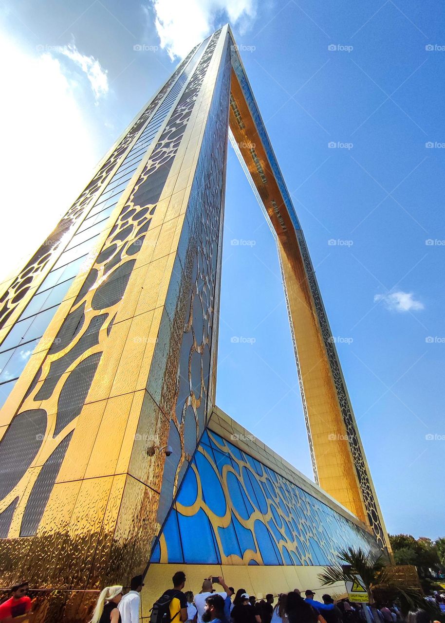 The Dubai Frame, Stunning Architectural Marvel in Dubai, United Arab Emirates