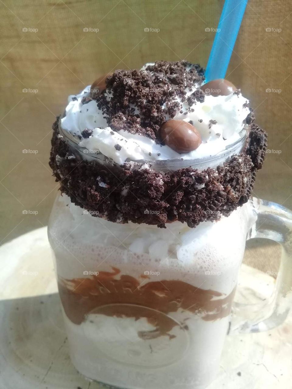 Chocolate milkshake